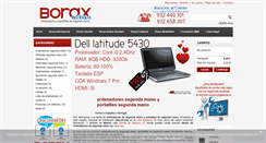 Desktop Screenshot of borax.es