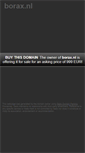 Mobile Screenshot of borax.nl